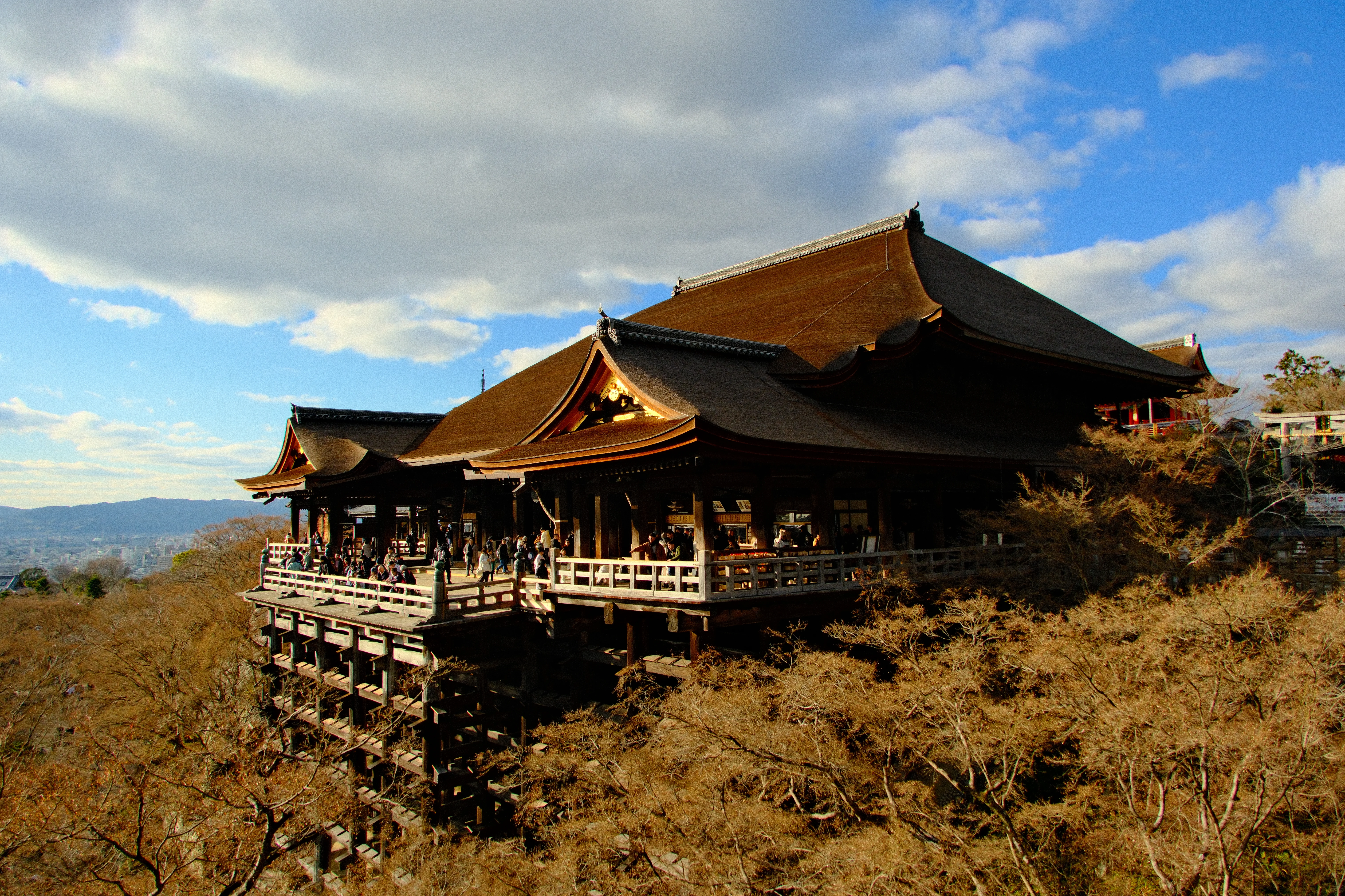 16mm · f/5.6 · 1/1000s · ISO 500
FUJIFILM X-T5 · 16-300mm F3.5-6.7 DC OS | Contemporary 025 · Jan 9, 2026
Historic wooden temple overlooking Kyoto from a steep hillside.
Kyoto, Japan
© Brandon Cook